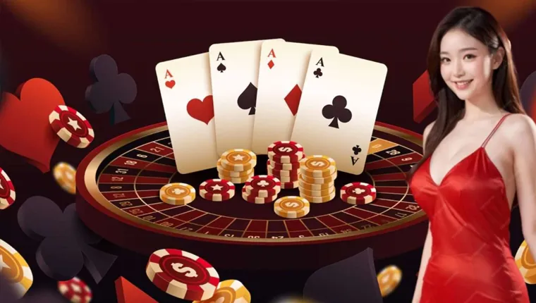 Video Poker machine screen, digital cards, ph947 login